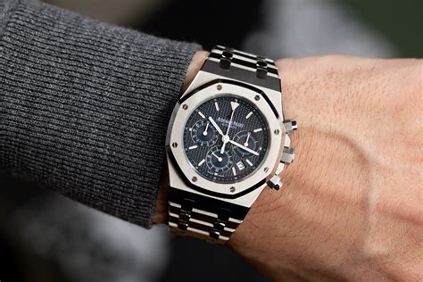 audemars piguet royal oak chronograph 25860st|Audemars Piguet royal oak prices.